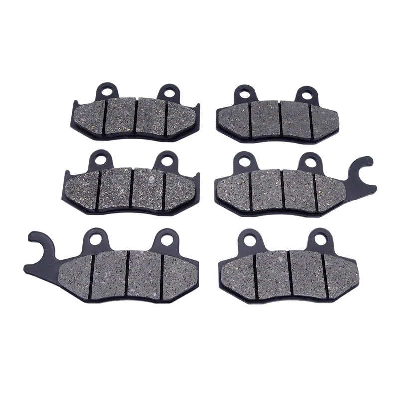 

1Set Motorcycle Replacement Part Kit Front & Rear Brake Pads For SUZUKI AN250 AN 250 1998-2002 AN400 400 X/Y K1-K6/SK6 1999-2006