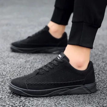 

New sports shoes men's work and leisure canvas shoes all kinds of fashionable shoes