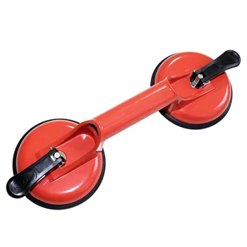 

Premium Quality Heavy Duty Ceramic Glass Suction Cup Double Handle Glass Puller/Lifter/Gripper