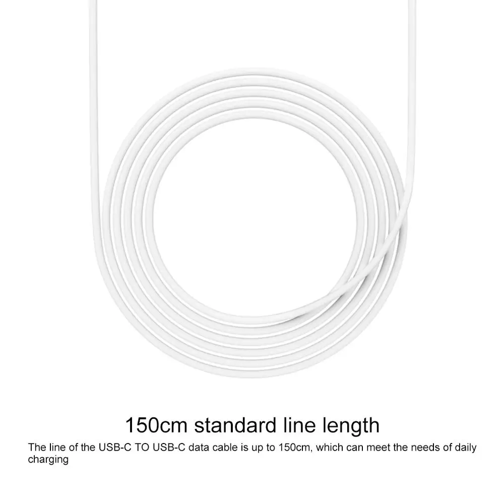 Зарядный кабель Xiaomi type-C/USB-C, длина: 1,5 м