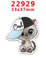 22929 30 шт мультяшное плоское украшение из смолы PR 22920 - Цвет: 22929