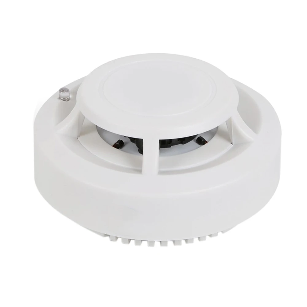 

Independent Type Smoke Detector Photoelectric Smoke Alarm Home Security System Wire-less Smoke Fire Detector Sensor