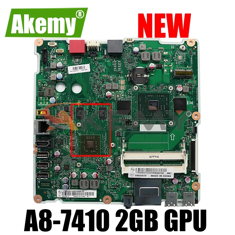 Для Lenovo AIO 300-23ACL все-в-одном компьютере материнская плата A8-7410 процессор 2G GPU FRU 00XG125