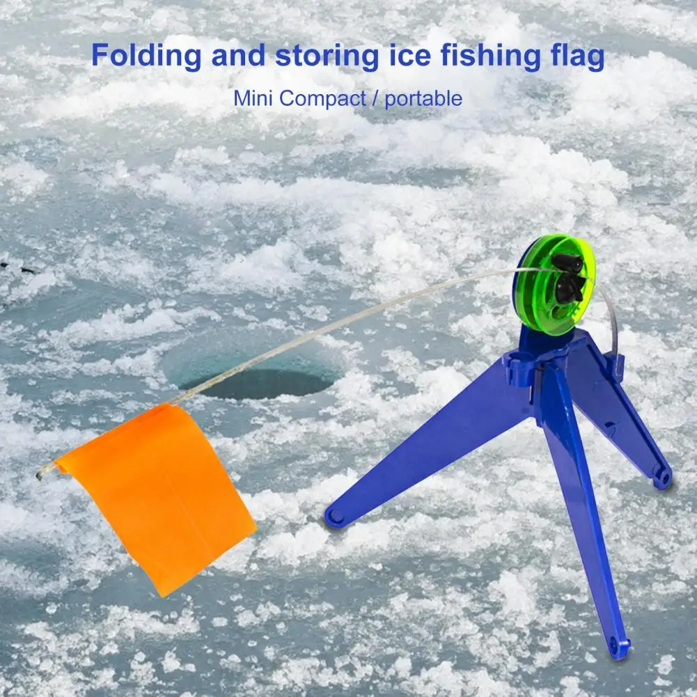ABS Sturdy Locate Position Triangle Fishing Flag Solid Portable for Trolling | Спорт и развлечения