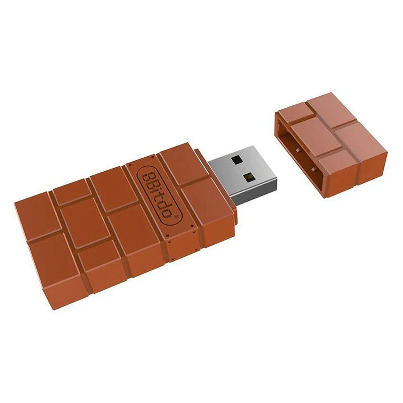 8Bitdo USB беспроводной Bluetooth USB адаптер приемник для Windows Mac для пульта дистанционного управления для PS4/PS3/Xbox one консоли - Цвет: USB Orange