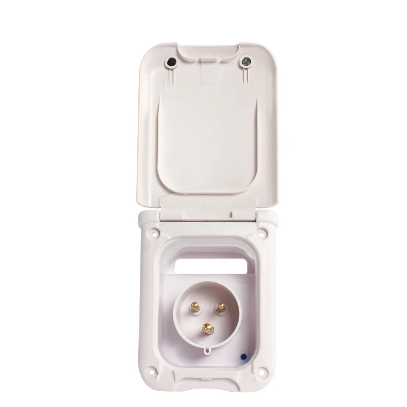TYTXRV RV Modification Accessories Charging Socket Plug 32A Waterproof Charging Socket External Power