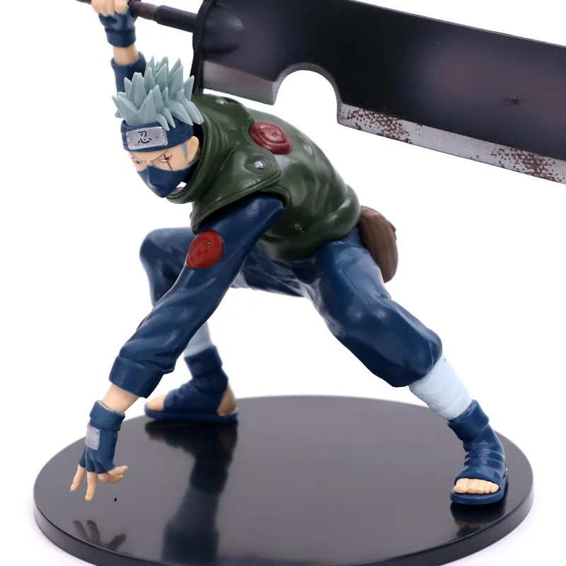 14 см Naruto Shippuuden Hatake Kakashi Shinobi World War with Sword Ver. ПВХ фигурка Коллекционная модель
