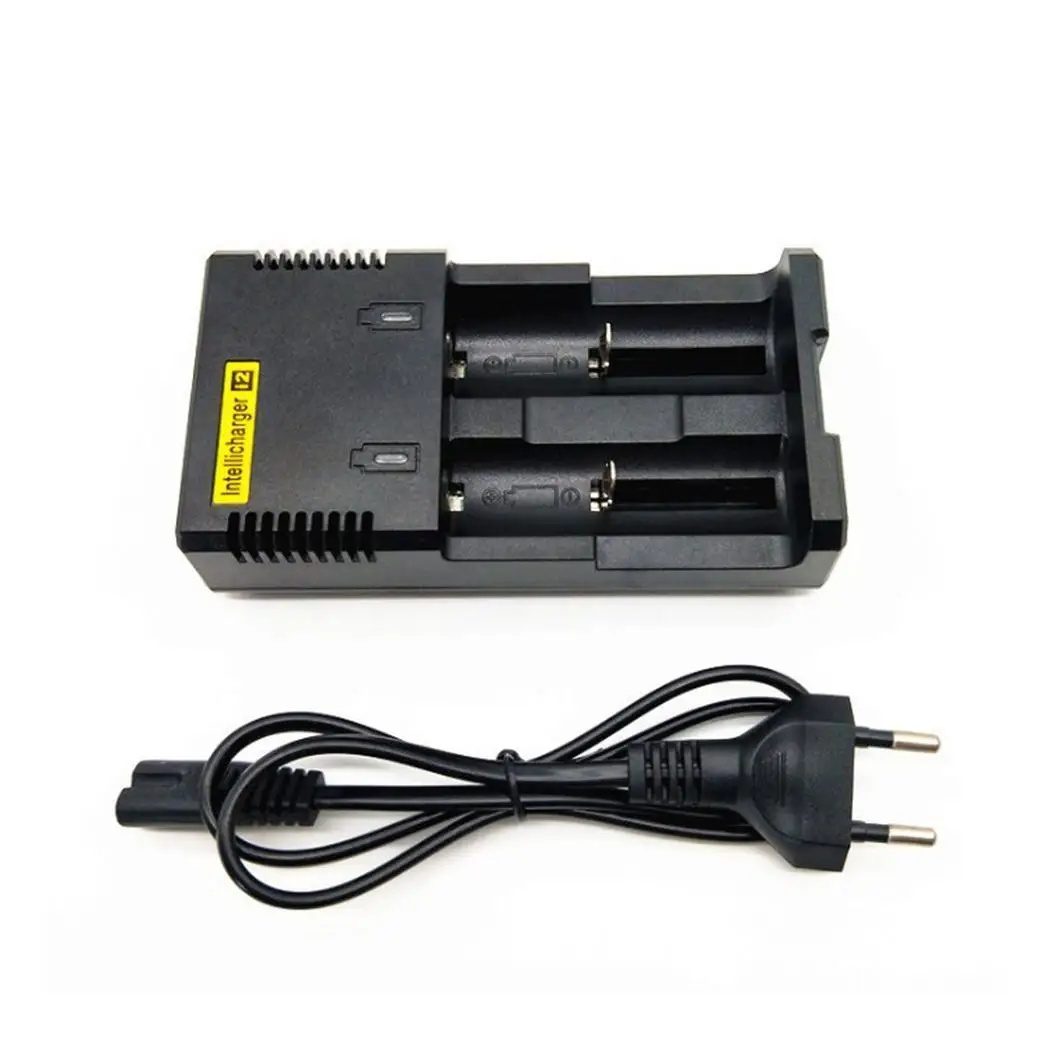 

Automatic General Fast Lithium Battery Charger For 4.2V 1% 1.48V 1% Battery Black 1000mA x 18650/26650/22650