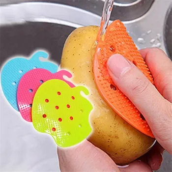

1PC Multi-functional Protect Hand Dirt Clean Brushes Easy Cleaning Tools Potato Scrubber Fruit Accessories Kitchen Gadgets
