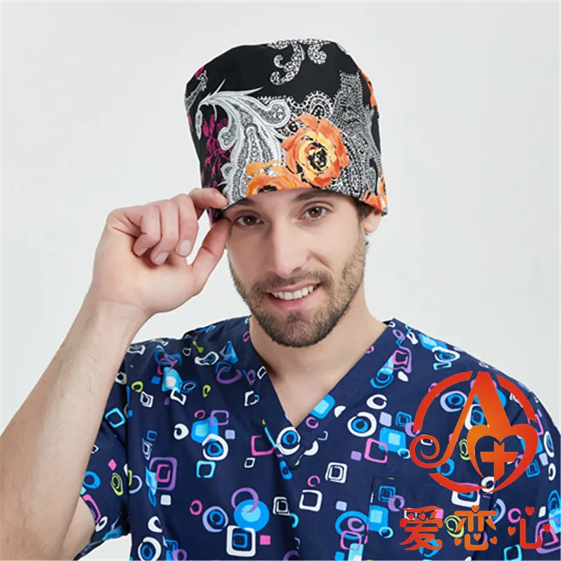 Новое поступление, Coroa Dotado, повседневная женская шапка с принтом Skullies& Beanies, Женская хлопковая Милая шляпа, хирургическая Кепка s, скраб