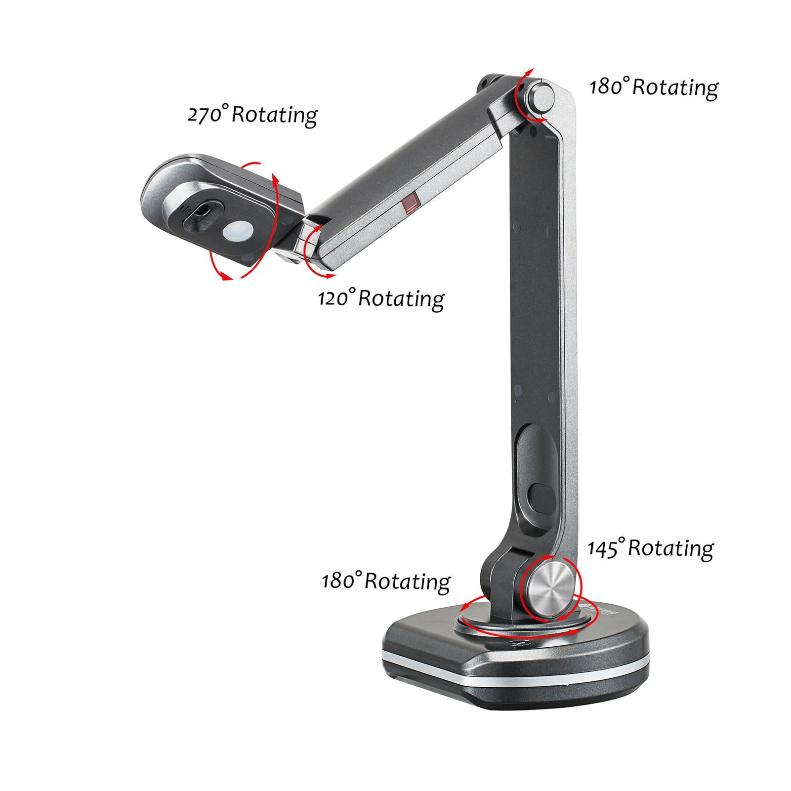 US $102.54 Portable USB Document Camera Scanner Foldable Teaching Course Conference Scanner Foldable Angle Adjustable Teaching Camera