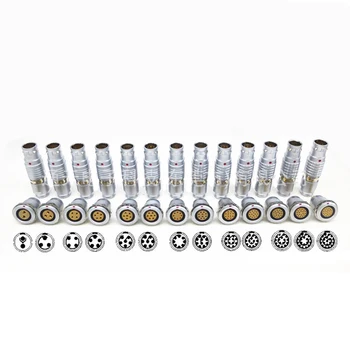 

FGG EGG 2B Push Pull Self-locking Plug Socket 2 to 19 pins LEMO ODU Connectors Replacement