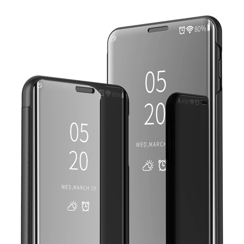 Флип-чехол для телефона samsung Galaxy A30S A50S A70S A40S A20S A10s Smart Прозрачная мягкая задняя крышка для Galaxy Note 10 Plus S 10 10plus