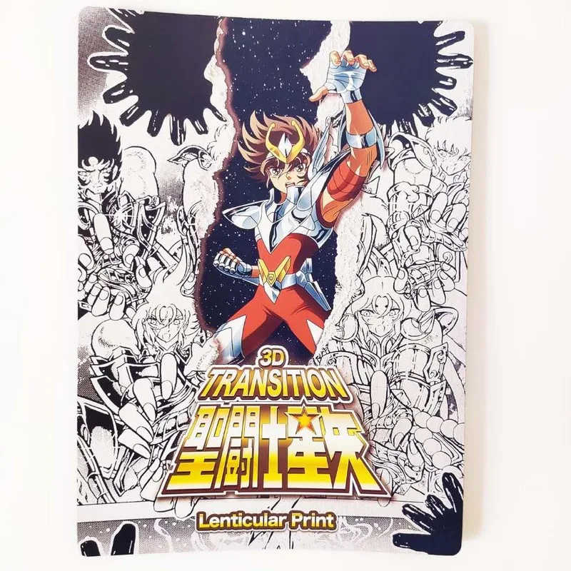 1 шт./компл. Saint Seiya Athena Exclamation B5 стереоскопическая сменная карта 3D хобби