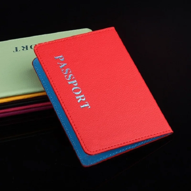 New Pattern Leather PU Passport Cover on the Adventure Women Travel Document Tickets Holder Female Girls Pasport Case | Багаж и сумки