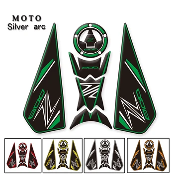 

For KAWSAKI Z800 Z 800 motorcycle 3D non-slip tank buffer protect sticker Printing + glue BLACK RED White orange golden
