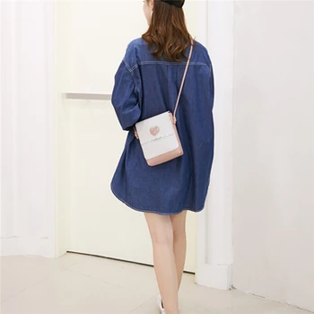 

1pc 2020 New Lady Single Shoulder Mini Love Small Square Hand Bag Female Bag Slung Small Bag Multiple Colors Optional