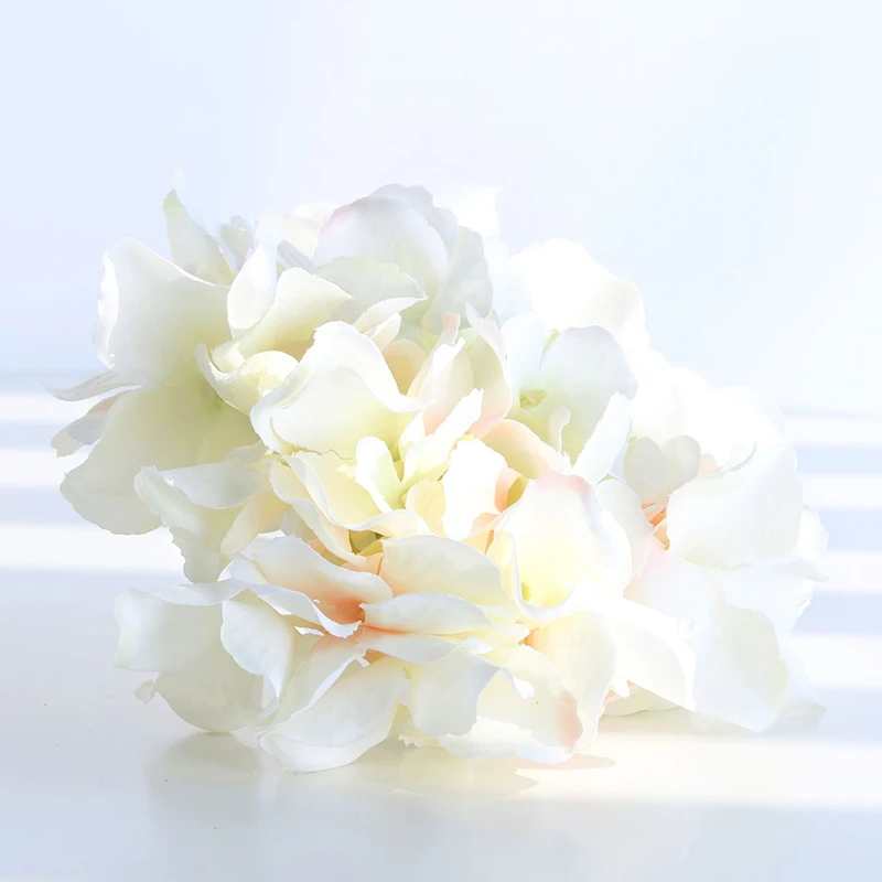 

High Quality Artificial Flower Head Bookstore Crafts Bridal Garden Floral Party Wedding Hydrangea Home Decoration