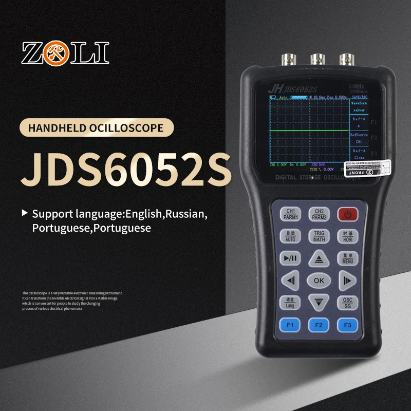 portable Digital storage HandHeld Strorage Oscilloscope Jinhan JDS6031 ...