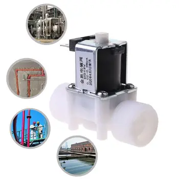 

3/4\" DC12V PP N/O Electric Solenoid Valve Water Control Diverter Device 6XDB