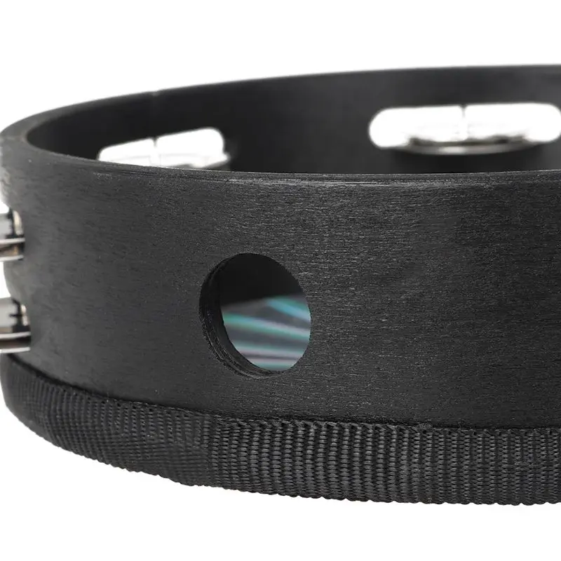 8 дюймов Деревянный Бубен колокольчик ручной барабан отражающий лазерный барабан D5BA