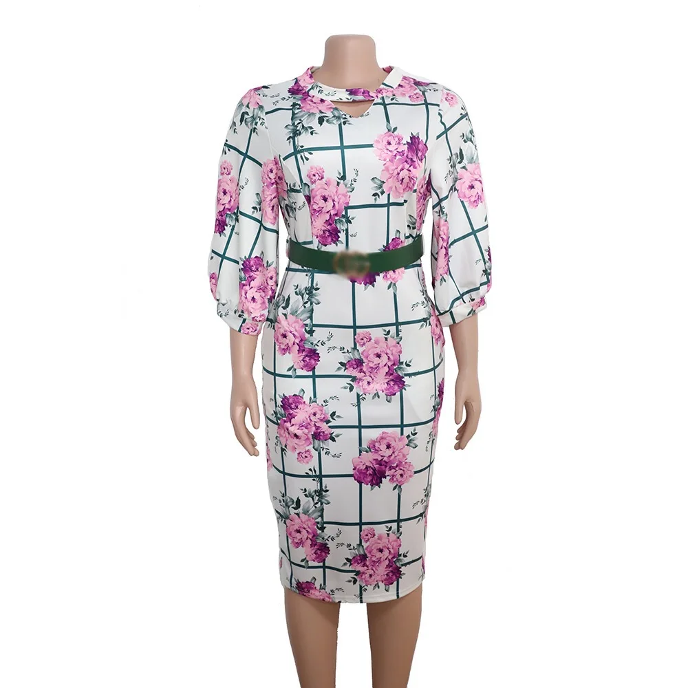 4 размера (M L XL XXL) 2019 Африканское платье Дашики новый большой эластичный осенний