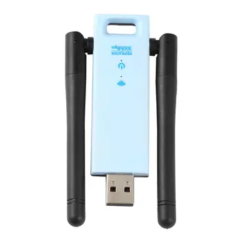

300Mbps USB Wireless WiFi Repeater 2.4Ghz usb wifi router Signal booster with dual Antenna WiFi signal Range Extender