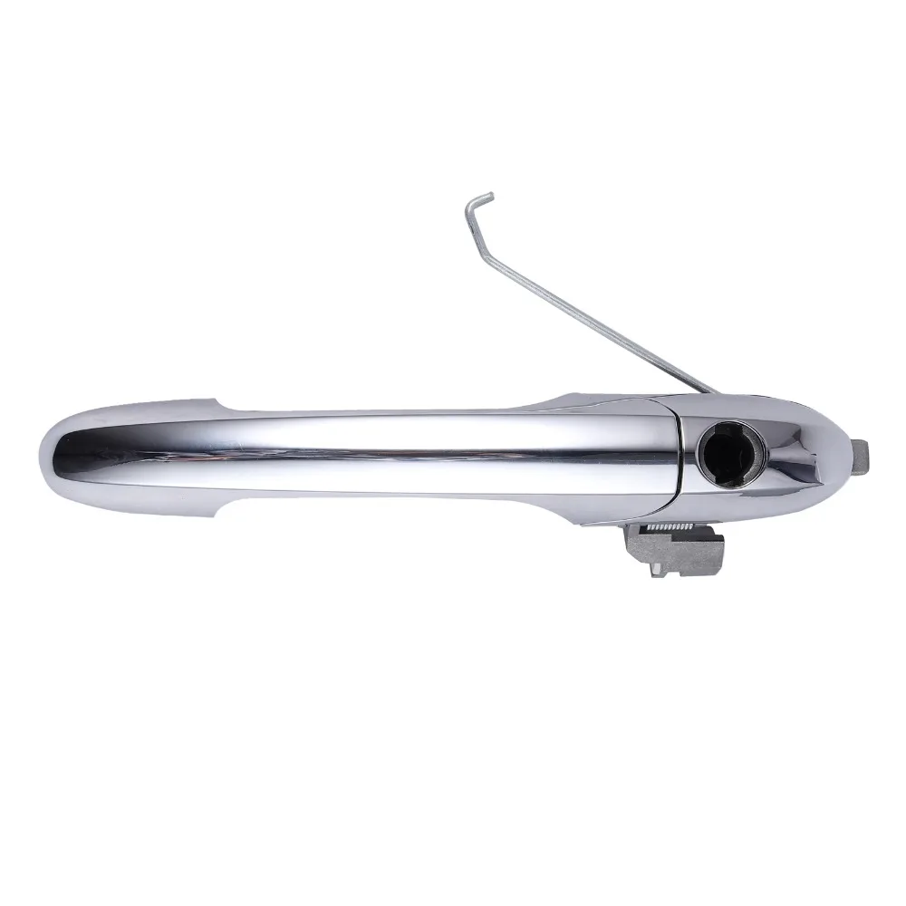 AUTOUTLET для Fiat 500 Offside Right and Left Driver Side для хромированные дверные ручки Внешний 735592026 735592012