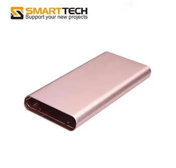 

Anodize Aluminum power bank enclosure prototype fabrication by CNC machining