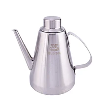 Большой емкости оливковое масло герметичный уксус Диспенсер банка нержавеющая сталь Ресторан прочный несколько размеров кухонные инструменты чайник