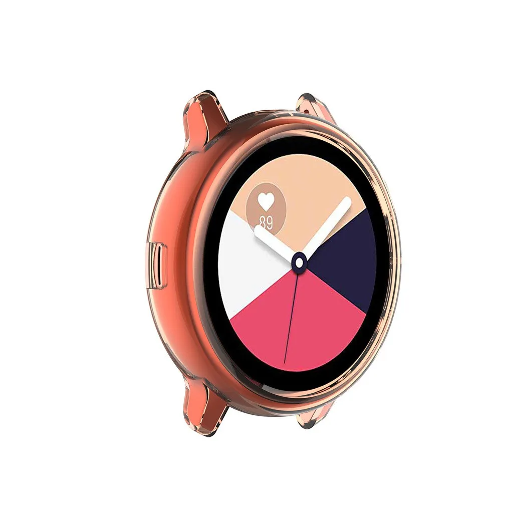 Защитный чехол умных часов чехол оболочка для samsung Galaxy Watch Active 2 40 мм защитный ТПУ Рамка чехол оболочка#5