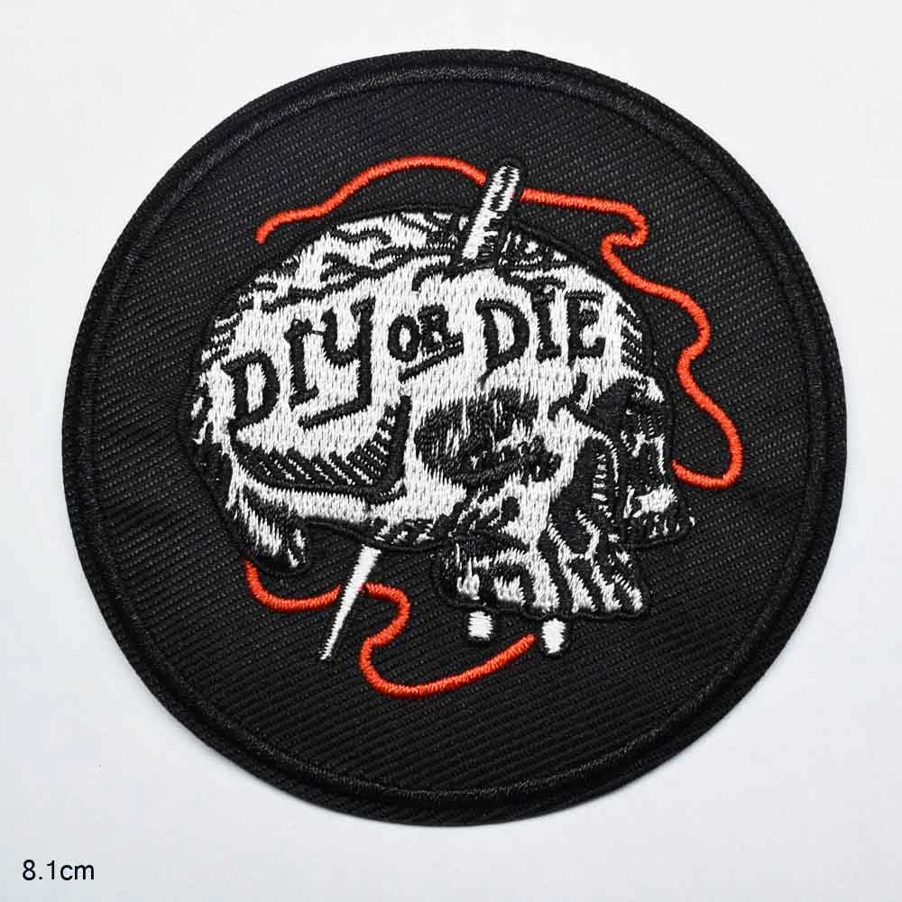 Parches para ropa, calaveras para planchar, pegatinas para ropa, venta al por mayor|Parches| - AliExpress