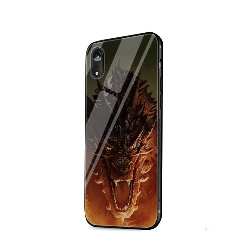 Чехол для телефона из ТПУ для Iphone 5, 5S, 6, 6 S, 7, 8 Plus, X, XR, XS Max, защитный чехол с изображением дракона, Win