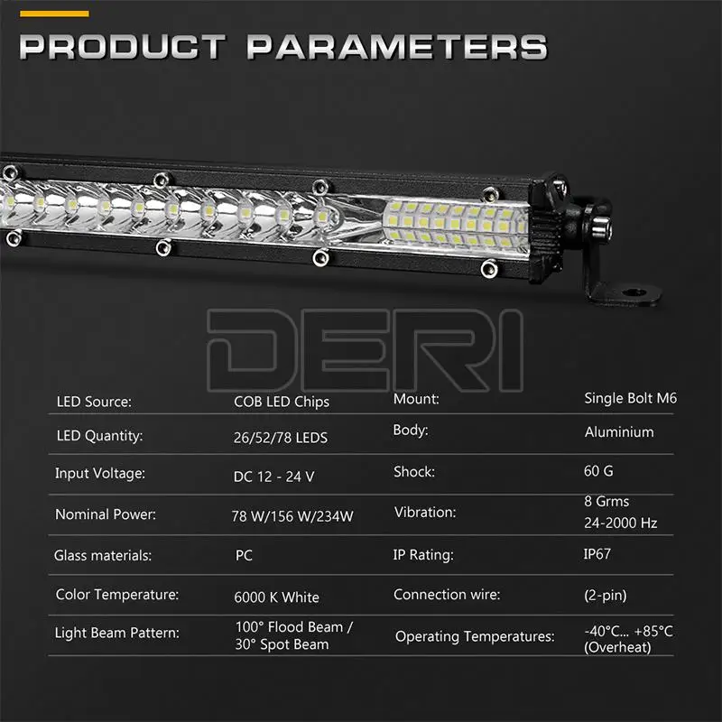 Ультра тонкий 10 20 30 дюймовый светодиодный светильник светодиодная балка 12 В 24 в led-бар комбо точечный прожектор для вождения светильник для ...