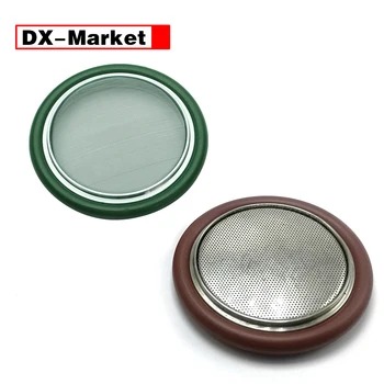 

KF16-KF50 fluorine rubber bracket with Filter screen , Vacuum pipe fittings rubber connecting bracket ,L004