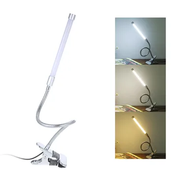 

36LED Clip Desk Light Flexible Angle Adjustable Light Aluminum Alloy Arm Flexible Arm