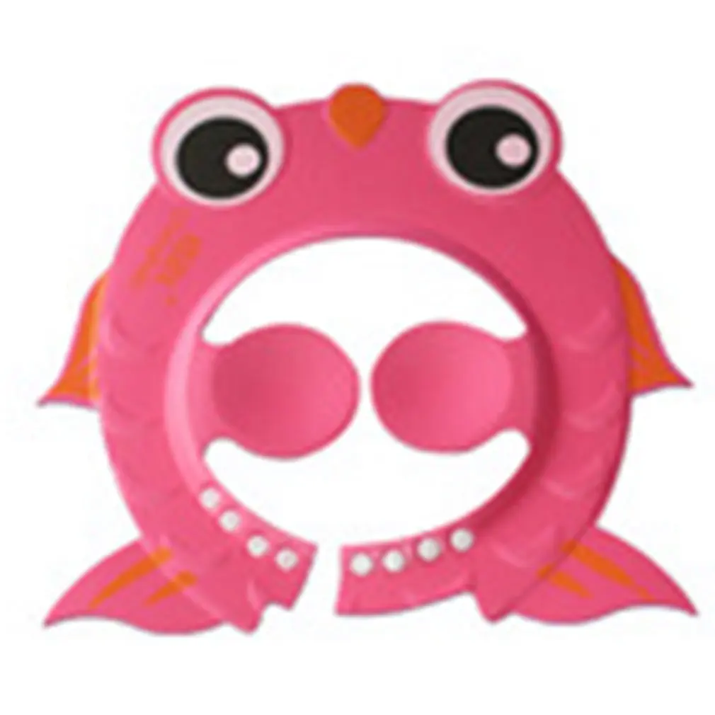 

Baby Shampoo Cap New Goldfish Cartoon With Ear Protection Children's Shower Cap To Increase Baby Shampoo Cap
