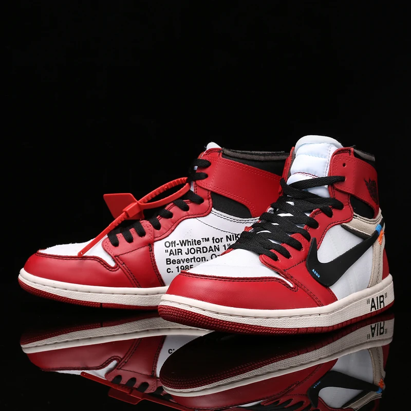 Ow зимние Off White Air унисекс Baskeball Jordan и барсуком; Для женщин Для мужчин Force 1/один большой Размеры Спорт на открытом воздухе с шарами;