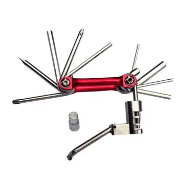 

Creative Multi-Function Bicycle Repair Tool Eleven In One Stainless Steel Portable Repair Tool Kits Motorcycle Car Accessories