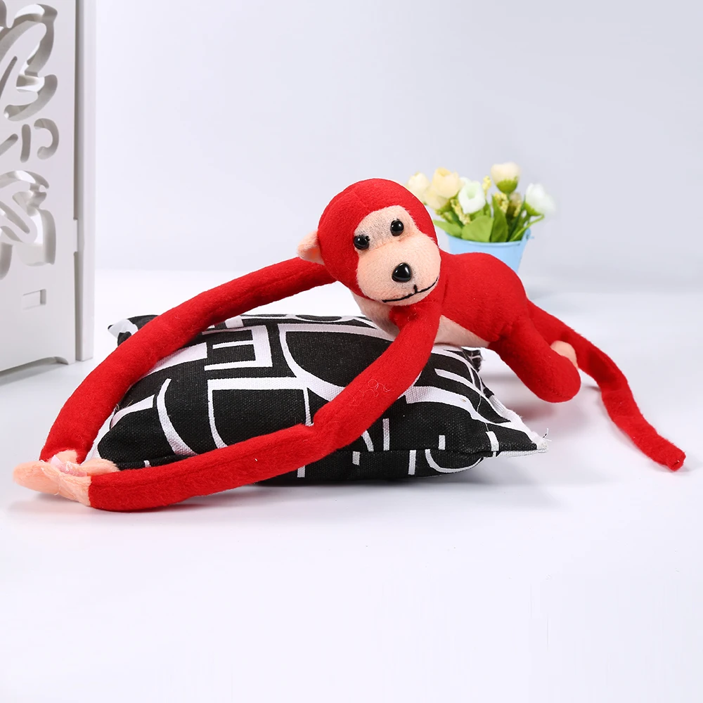 C 60 см Обезьяна с длинными руками Kawaii для спокойного детского сна кукла милые плюшевые игрушки плюшевые животные игрушка для декорации дома игрушка Дети Малыш подарок - Цвет: C