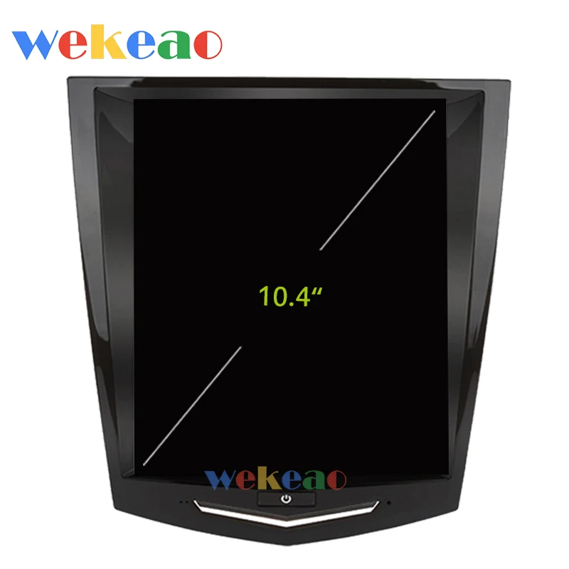 Wekeao вертикальный экран Tesla style 10,4 ''1 Din Android 8,1 автомобильный dvd-плеер gps навигация авто радио для Cadillac ATS 2013
