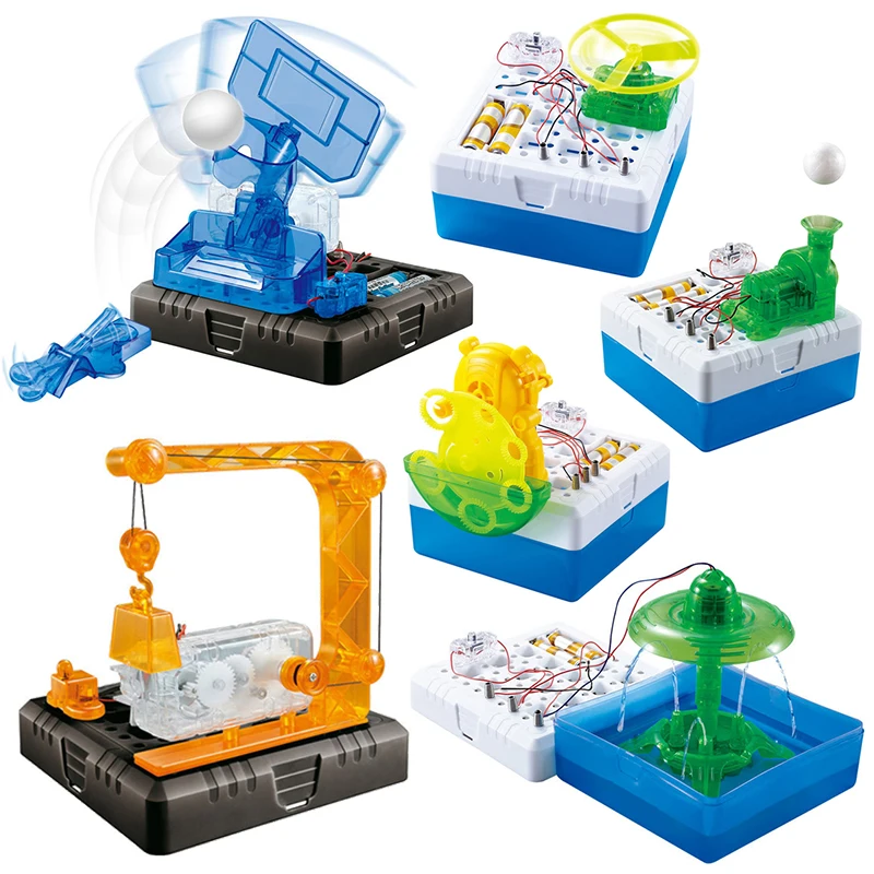 

Creative Experiments Splashing Fountain Water Physics Science Set Scientific Kits DIY Model Building Boys Education Stem Toys