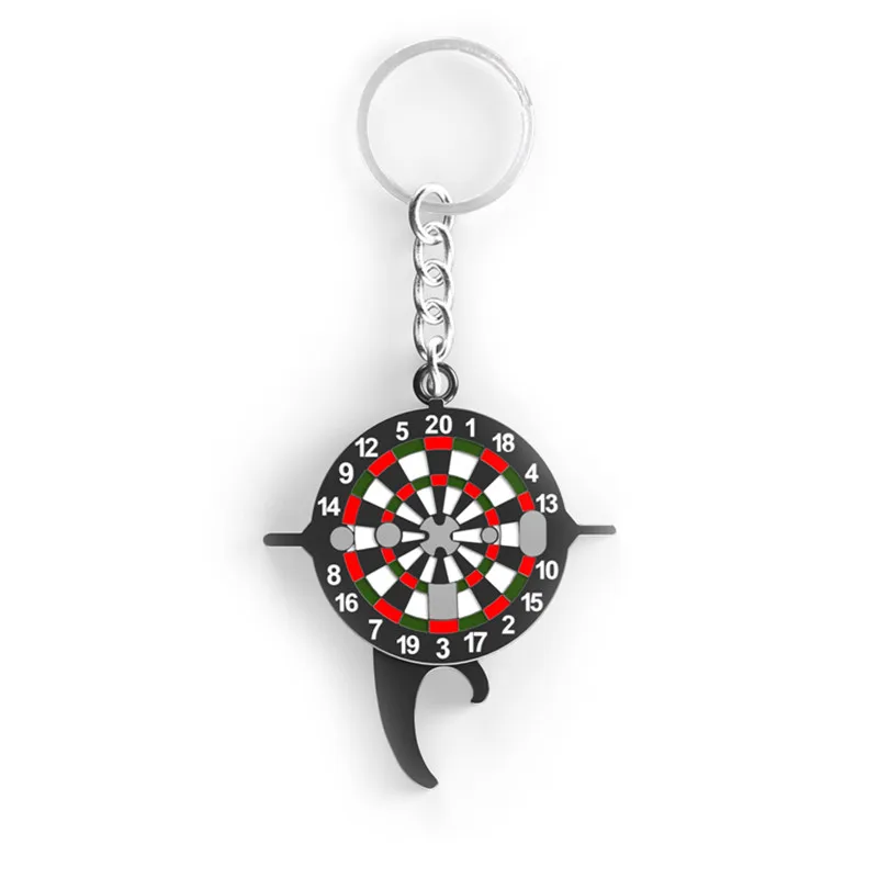5 Portachiavi A Forma Di Freccetta – Ciondoli In Lega Di Zinco – Regalo Per Appassionati Di Darts - 2