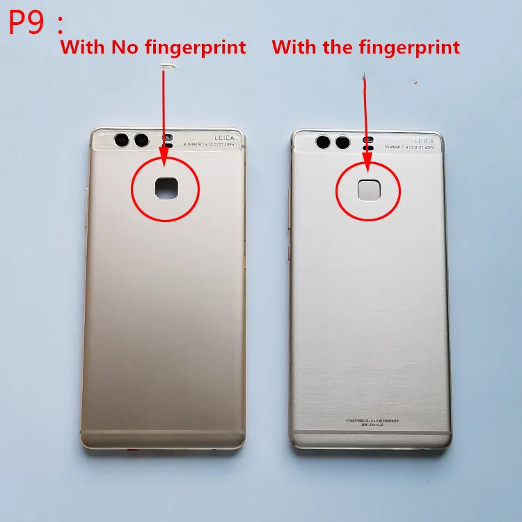 Отпечатков пальцев Сенсор гибкий кабель для huawei P9 EVA L09 L19 L29 Корпус Батарея