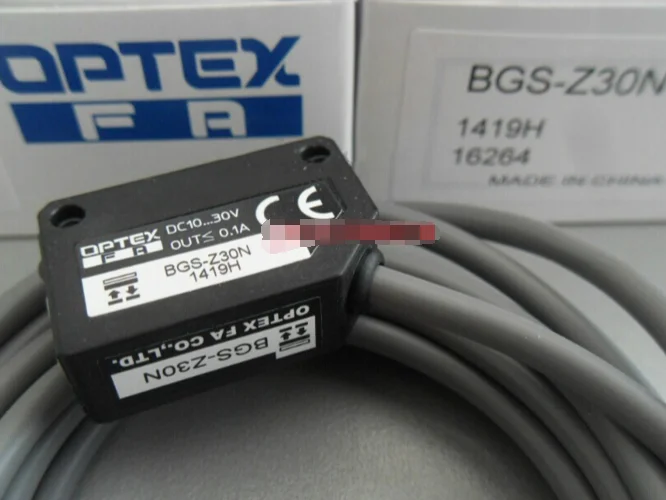 New In Box original OPTEX BGS-Z30N photoelectric sensors 