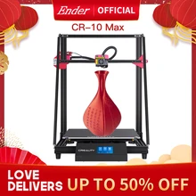 CR-10 max impressora 3d maior tamanho de impressão 450*450*470 triângulo dourado auto nivelamento retomar impressão touch-screen 8g tf creality 3d