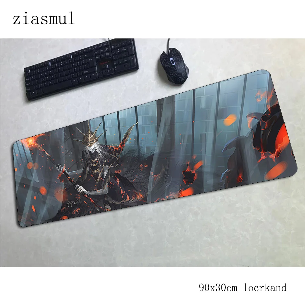 Коврик для мыши dark souls gamer Kawaii 90x30 см Коврик для мыши notbook игровой коврик для мыши большой натуральный резиновый коврик для мыши стол для компьютера Коврики для мыши - Цвет: Size 900x300x2mm