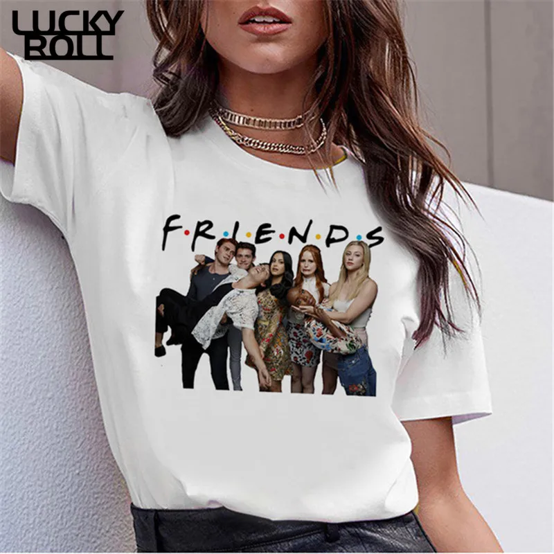 Футболка Riverdale с надписью South Side Serpents friends женская футболка 2019 уличная одежда