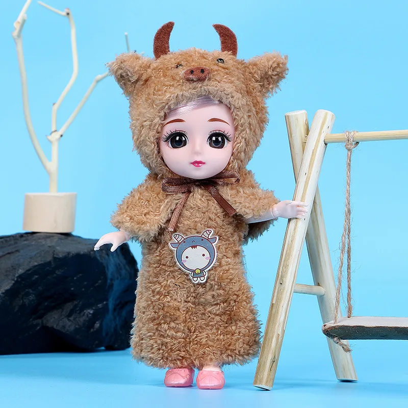 Новинка кукла Ob11 16 см BJD одежда наряды куклы Модный милый комплект одежды с