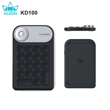 Huion KD100 Keydial Mini Toetsenbord Voor Grafische Tekening Tablet Multifunctionele Draadloze Digitale Toetsenbord 18 Sneltoetsen